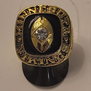 1969 Minnesota Vikings Collectable Super Bowl Ring Kapp